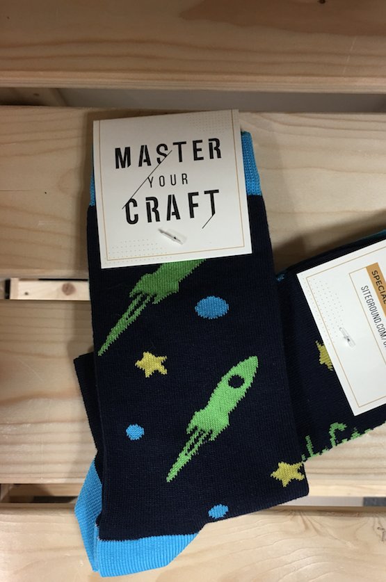 SiteGround's tweet photo. Gathered useful tips from #typeaparent sessions so far? Take our deal for #typeacon to host your #blog and grab a pair of our cool socks! https://t.co/wklJ3GccvL