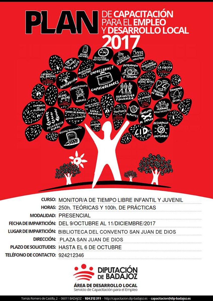Un curso gratuito acreditará en #Olivenza para certificación oficial de ‘Monitor de tiempo libre infantil y juvenil’ ayuntamientodeolivenza.com/un-curso-gratu…