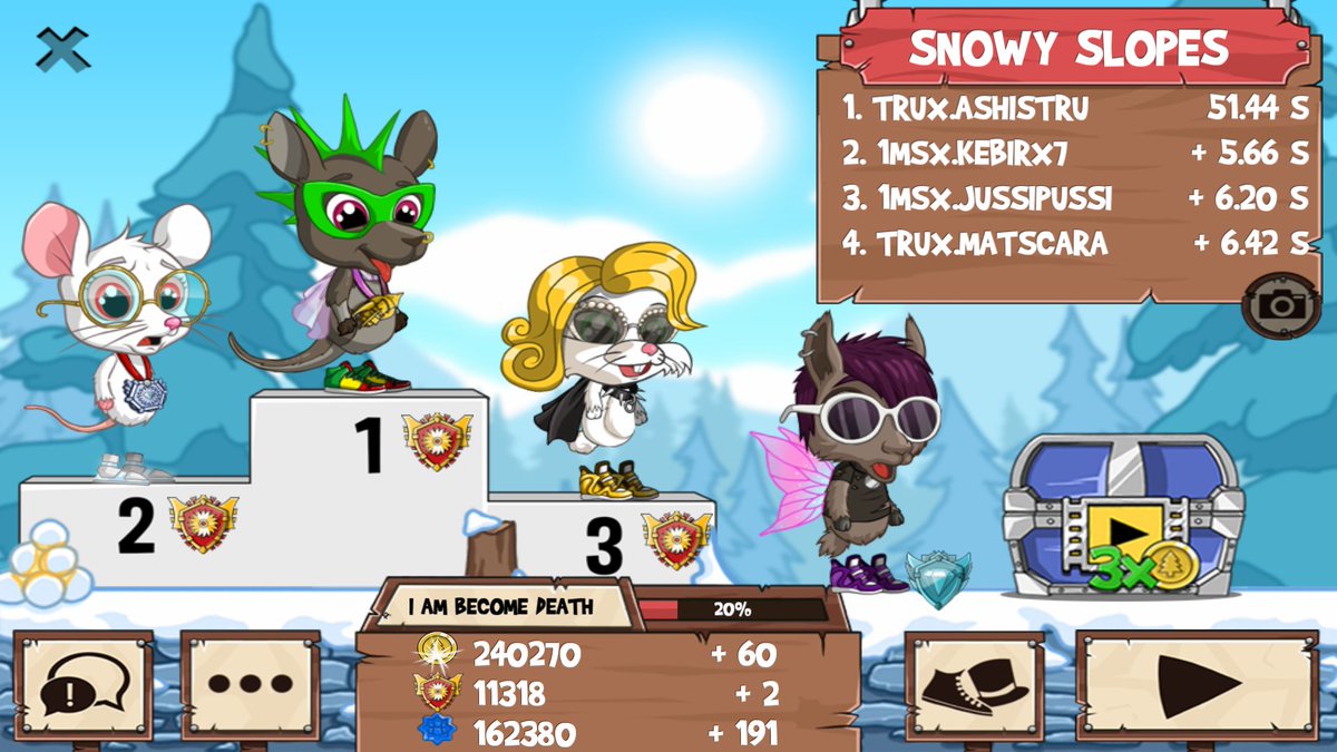 116Ashley's tweet photo. Get on my level, son! #funrun2 https://t.co/buwuErUg6V https://t.co/MRkW2KemOQ