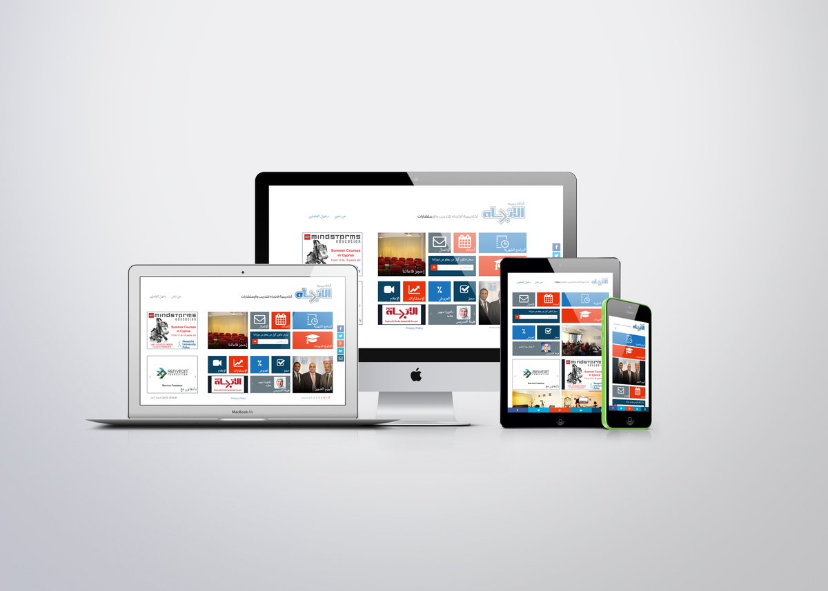 Tecsabio's tweet image. Different #mobile devices are used to browse the internet
Check our project aletgahacademy.com a fully responsive #MetroDesign #Website