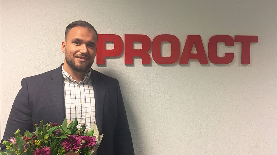 ProactDK's tweet image. Hjertelig velkommen til Ronni Finsen, ny Account Manager #TeamProact. Ronni skal fokusere på salg af services til nye og nuværende kunder.