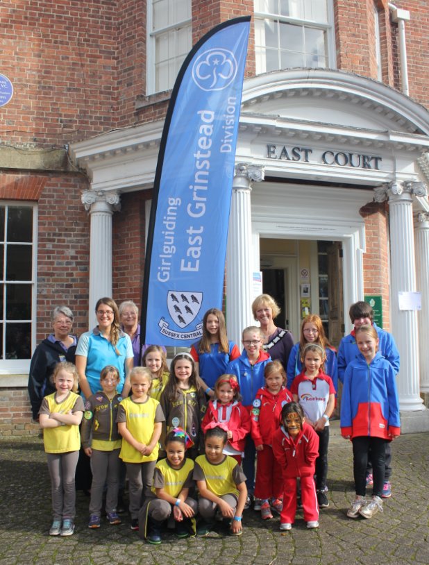 Happy 100th Birthday to us! What a lovely day we had on Sat at East Court. Thank you to all who joined us. <a href="/mockford_julie/">Julie Mockford</a> <a href="/GGSussexCentral/">GirlguidingSussexC</a>