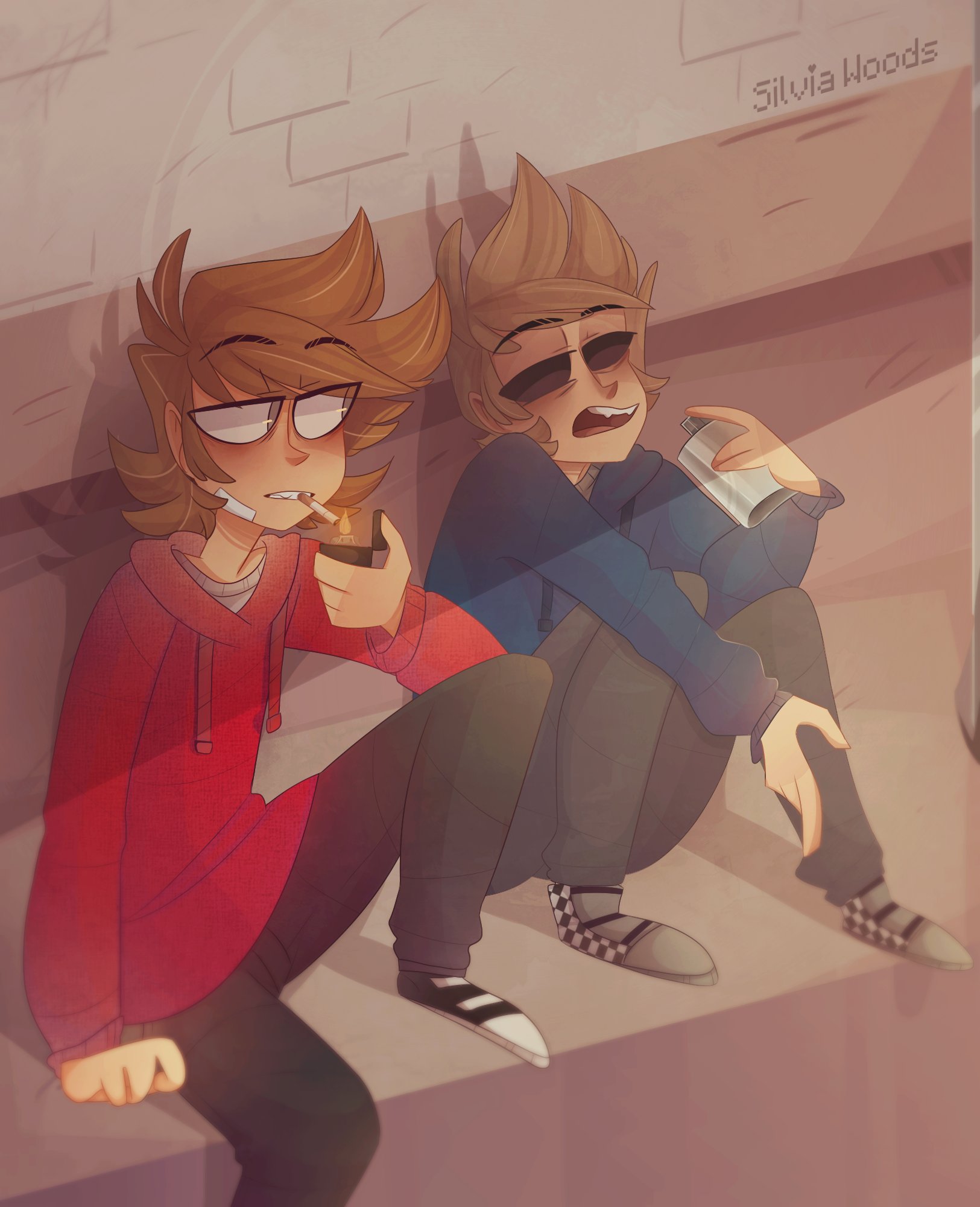 huehuehue #eddsworld #tomtord #tordtom.