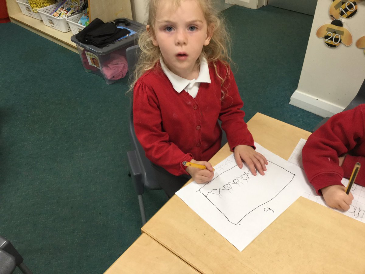 WMPrimaryF2's tweet photo. Our number of the Week is '6' and F2 are busy making 6 number rhyme posters. #AimHighSucceedBeHappy #SuperNumbers https://t.co/EHnATjCb8r