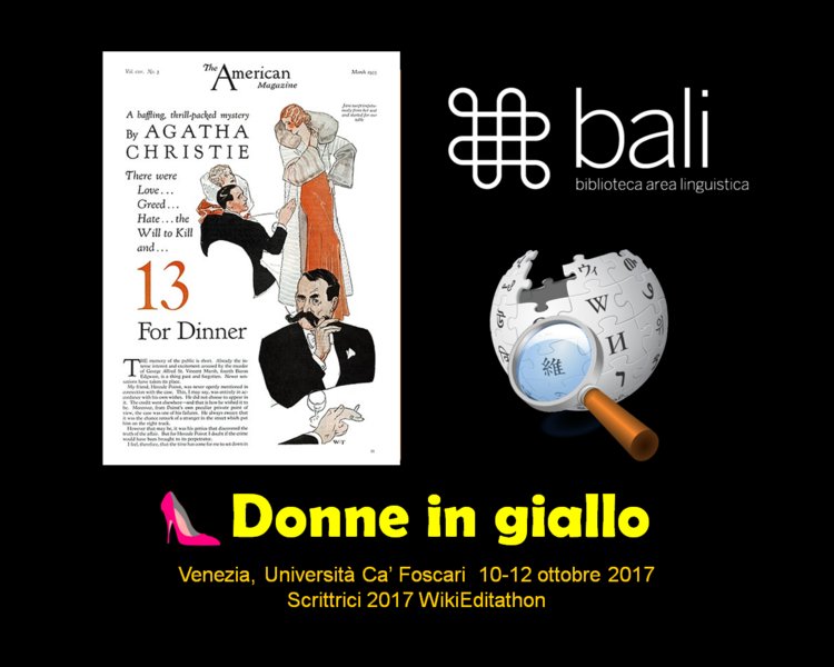 cameliaboban's tweet photo. Corso per studenti di lingue all'interno dell'editathon #BALI #Scrittrici2017 #DonneInGiallo #DiaDeLasEscritoras https://t.co/wPvCFUgI70👐📚 https://t.co/FRg4oLCyeO