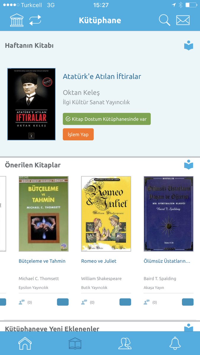 Bu haftanın kitabını <a href="/oktankeles/">Oktan Keleş</a> 'in "Atatürk'e Atılan İftiralar" isimli kitabı olarak belirledik, keyifli okumalar...#paylaşmakgüzeldir 📚📚📚