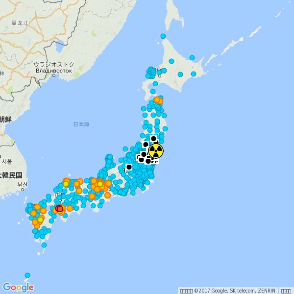 fuhgetsu's tweet photo. #伊方原発 RT @whitefood1: 10月2日21時42分、#空間線量 月平均を25％以上上回る拠点が150箇所以上存在します。 https://t.co/6fZbswqJiq https://t.co/CozLCYyaC9 https://t.co/ZLad5KxNUw