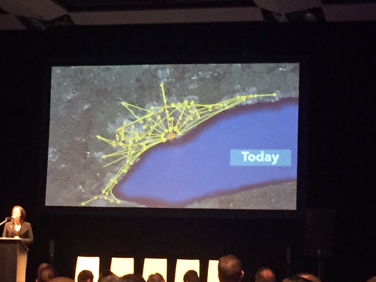 CheriseBurda's tweet photo. Pattern of trips in region over time by @shebuildscities need for #RTP2017 @Metrolinx https://t.co/nKSx1qBCFV