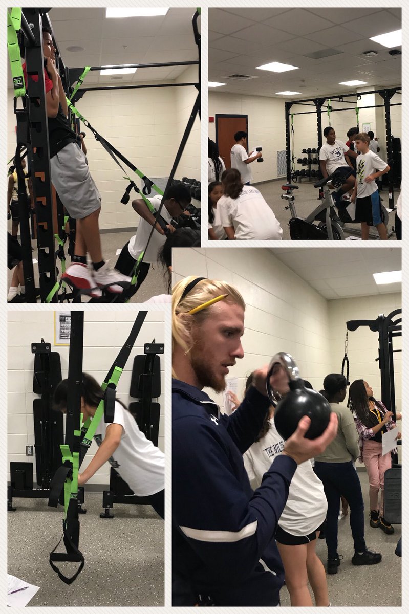 hcpss_wlms's tweet photo. Mr. West is helping build #StrongSharks today in our fitness lab. @HCPSS_PE https://t.co/ET2GtibJ4H