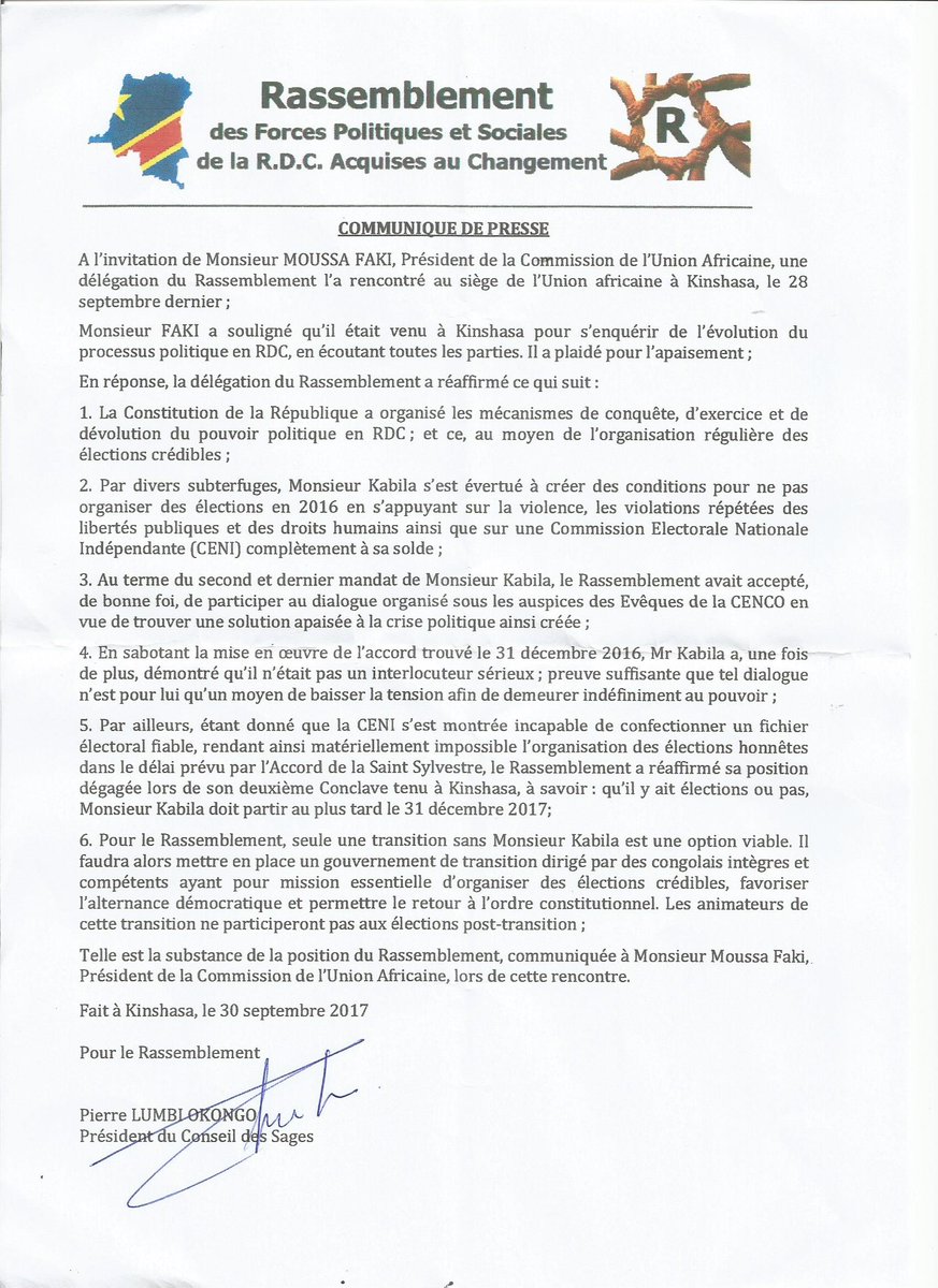 G7Congo's tweet photo. COMMUNIQUE DE PRESSE https://t.co/crqMvKp43P