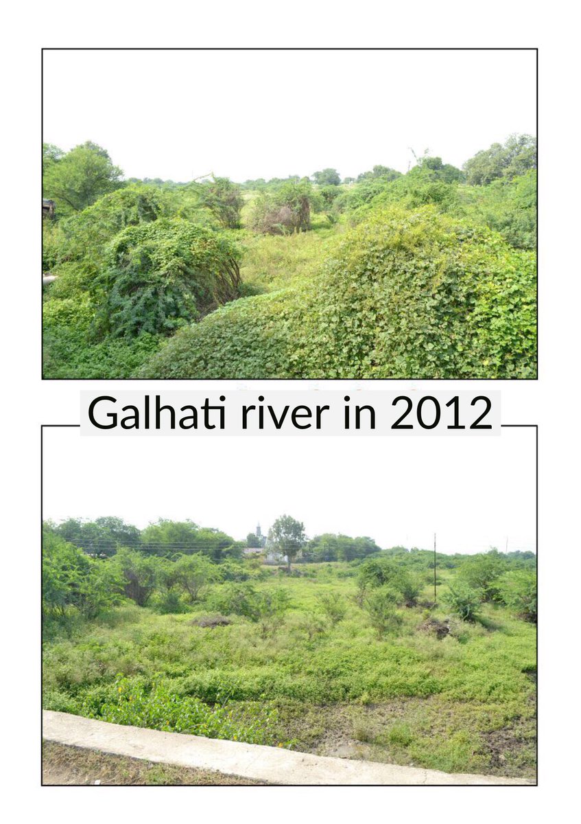 Gurudev's tweet image. Over 10cr liters of water, which would have otherwise been lost, is now available to over 20000 villagers, 5000 acres of farm-land &amp;amp; livestock thanks to the commendable efforts by @ArtofLiving faculty Purshottam &amp;amp; his team on the rejuvenation of Galhati river in Maharashtra.