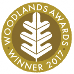 Proud to have won The best woodland course in the woodlands.co.uk 2017 woodland awards for our 2 day coppicing courses.
