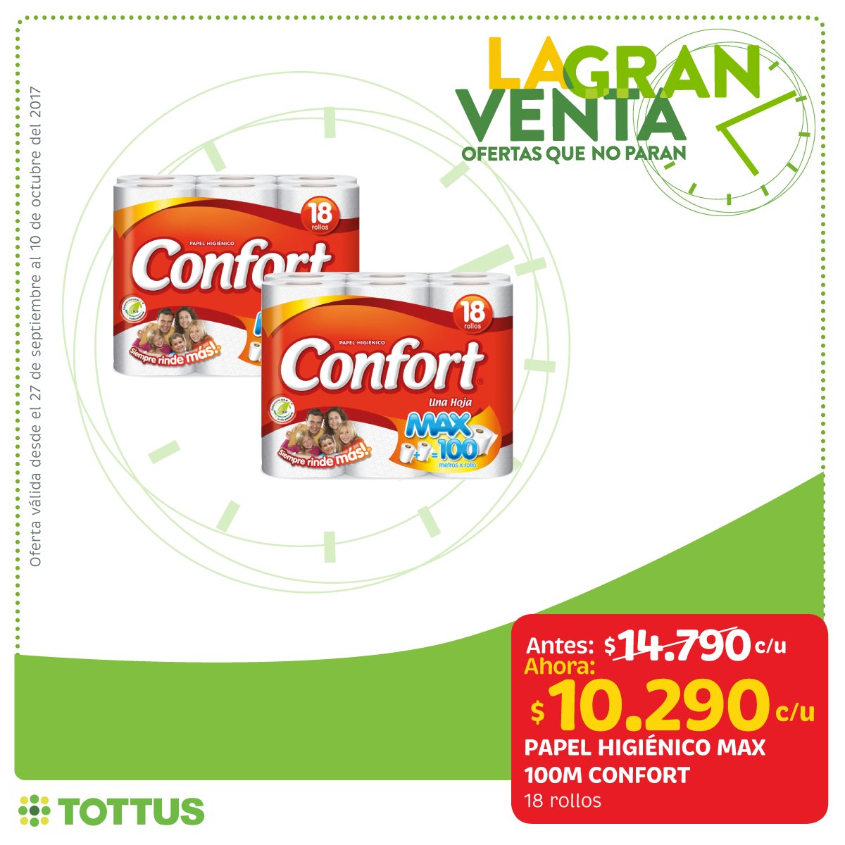 TottusChile's tweet photo. Con #LaGranVenta de Tottus puedes comprar todo lo que necesitas al mejor precio 👌 Catálogo: https://t.co/Oj4BTgDPYw https://t.co/8cDvJWGZkg