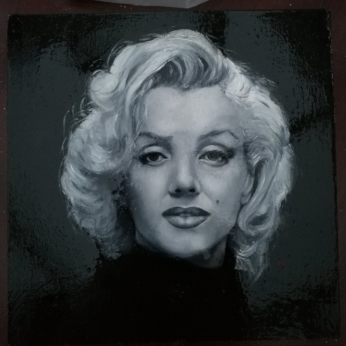 martjohn79's tweet photo. Sold on @artfinder Marilyn, Oil on Wood. #art #MarilynMonroe #oilonwood #artist #oilpainting #marilynart #artwork #artgallery https://t.co/Ob9h8yM6nj