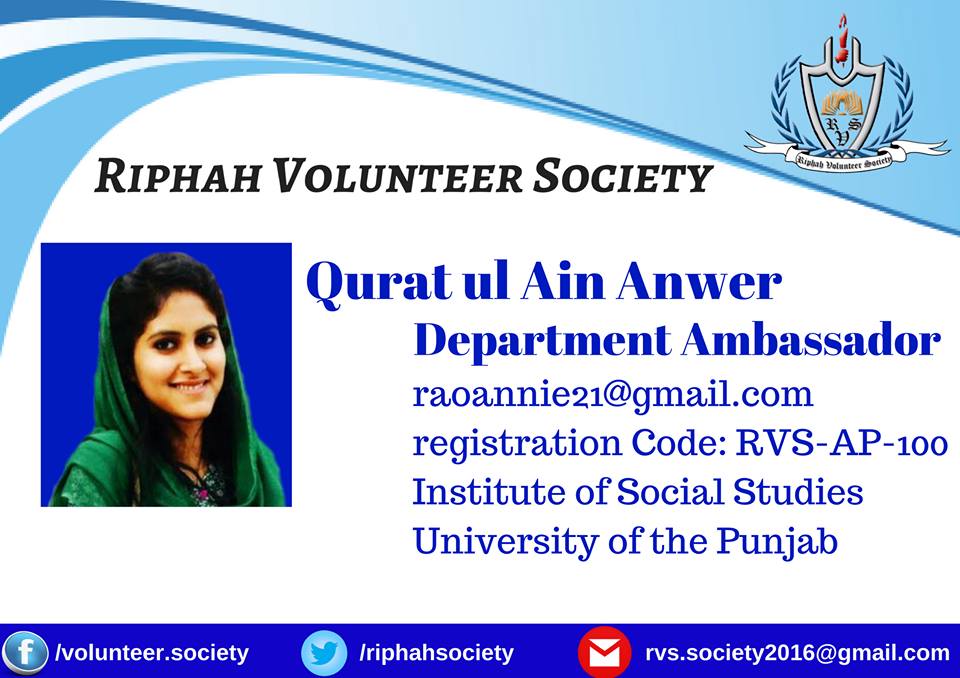 lbfsociety's tweet photo. Qurat ul Ain is the Department Ambassador from Punjab University Lahore. https://t.co/CcNfRZKsPd