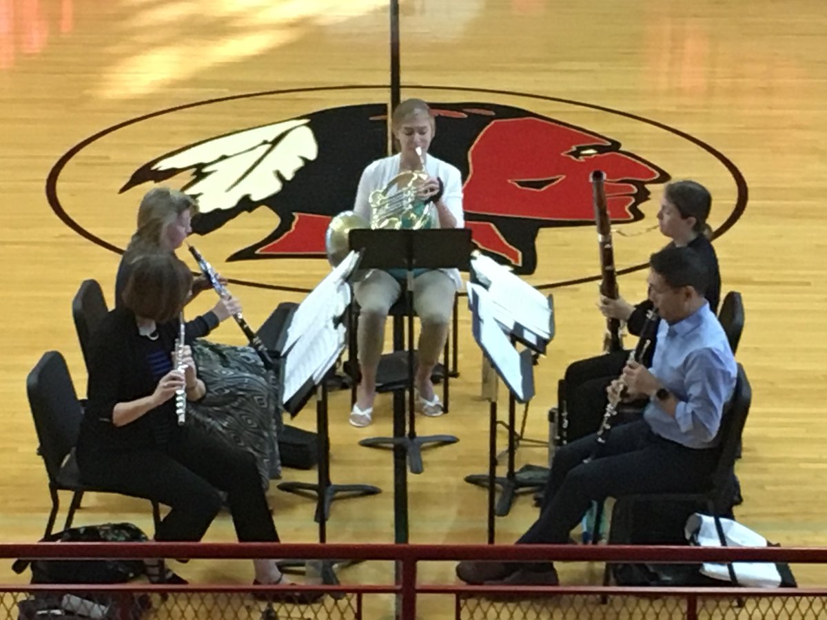 Thank you <a href="/DaytonPhil/">Dayton Philharmonic</a> Woodwind Quintet for a great show this morning! #myohioclassroom #KidsDeserveIt