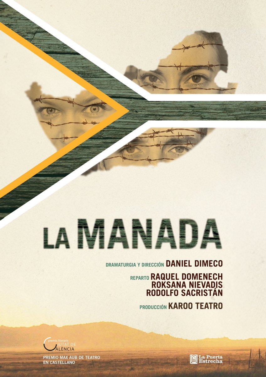 CarmelaGarrido's tweet photo. ¡#LaManada llega el 14oct a @puertaestrecha1!
Entradas: reserva mail teatrodelapuertaestrecha@unapalabraotra.org o https://t.co/BIa8LTgIb5 https://t.co/JVmhy0Rqpq