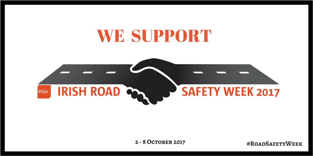 This week is Irish Road Safety Week. All this week, in support of #RoadSafetyWeek we will promote safe driving practices to our employees