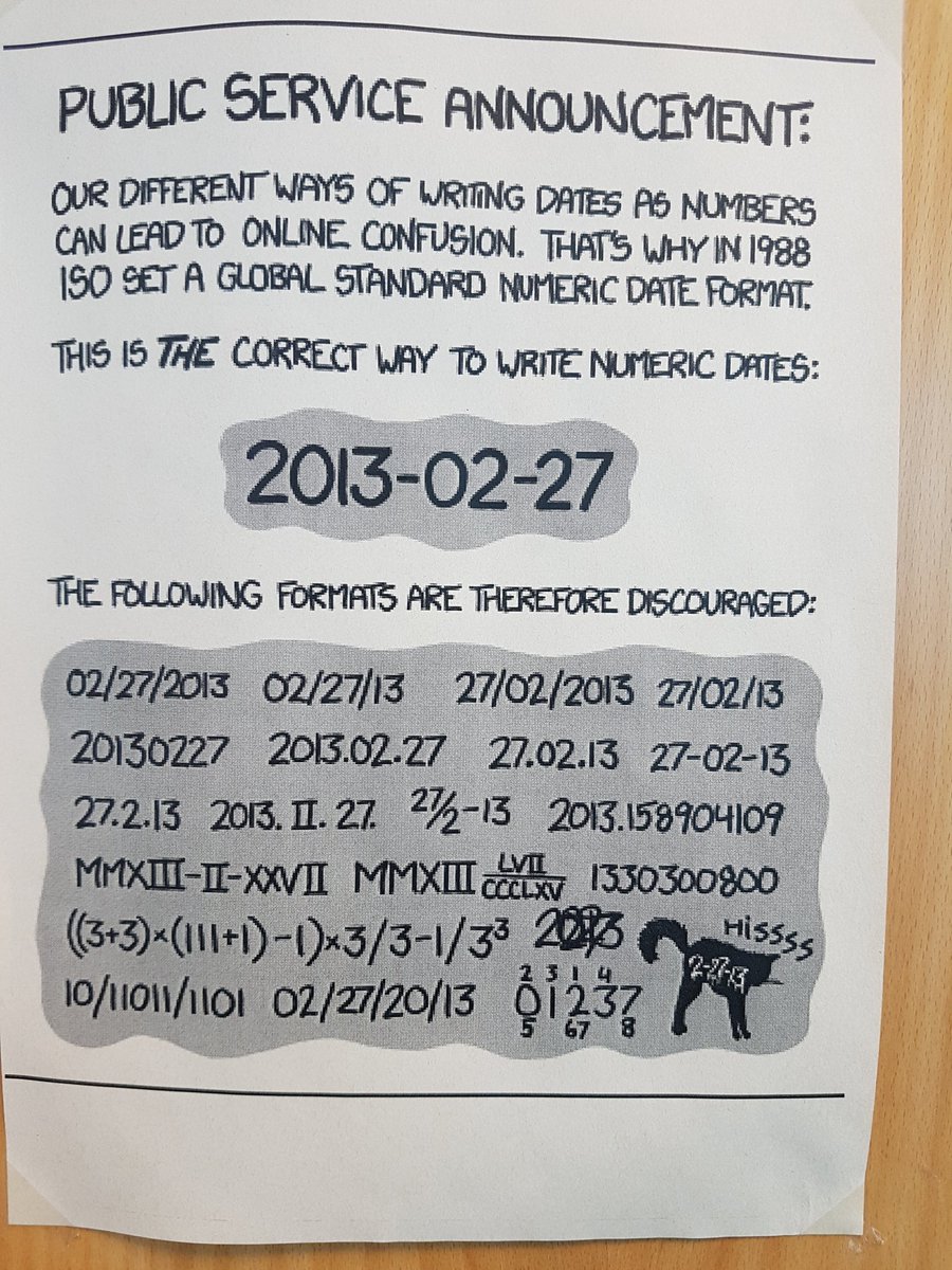 I love my new office announcements