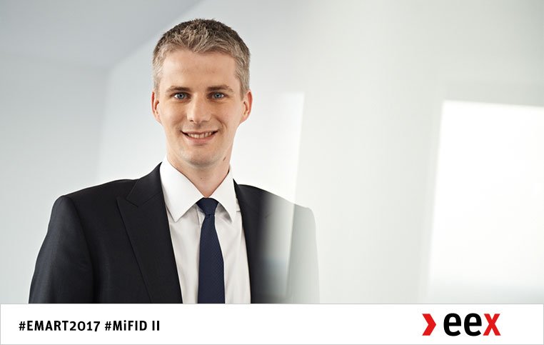 eexgroup's tweet photo. Tomorrow at #EMART2017 - #EEX's Steffen Riediger speaks on the Implementation of #MiFID II Position and Transaction Reporting Regime. https://t.co/BFBh9PicDu