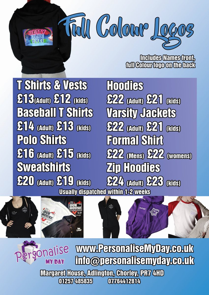 PersonaliseDays's tweet photo. @EnfieldOutcasts do you need personalised Hoodies or tees? check out https://t.co/SuG3eZTsTs or email info@personalisemyday.co.uk https://t.co/VIUzzTyk85