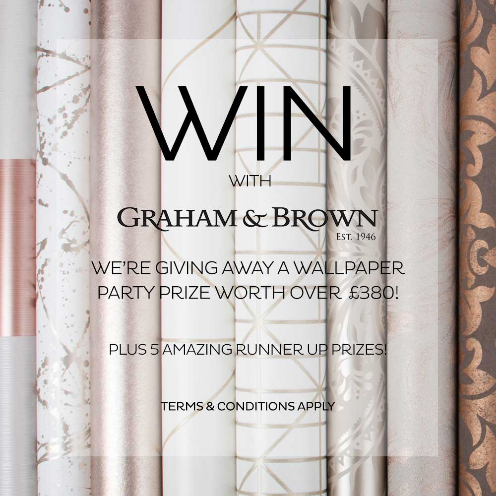 NWallpaperWeek's tweet photo. @GrahamandBrown are giving you the chance to #win your very own Wallpaper Party! Enter here > https://t.co/DIjcCGOe7L #wallpaperweek #intww https://t.co/qaYifzHmaB