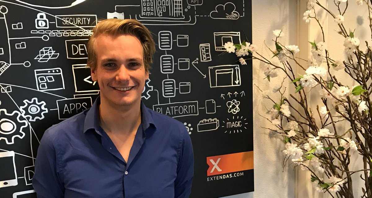 ExtendasNL's tweet image. Net als Kris aan de slag met innovatieve ICT oplossingen? Kom bij ons team als Mobile of Backend Developer extendas.com/corporate/vaca… #vacature