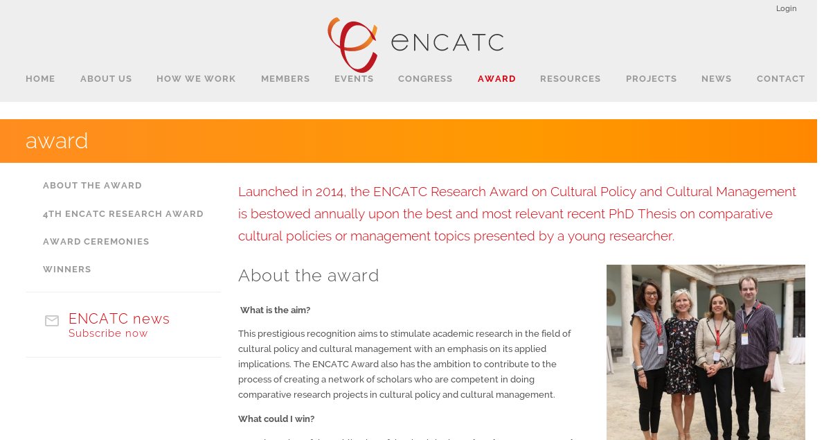 CulturalRel's tweet photo. https://t.co/CwQW9PvE4y
The @ENCATC offered its Cultural Management and Policy
Award to @R_Amsellem!
#ENCATC2017 https://t.co/lahHU1B3Dz