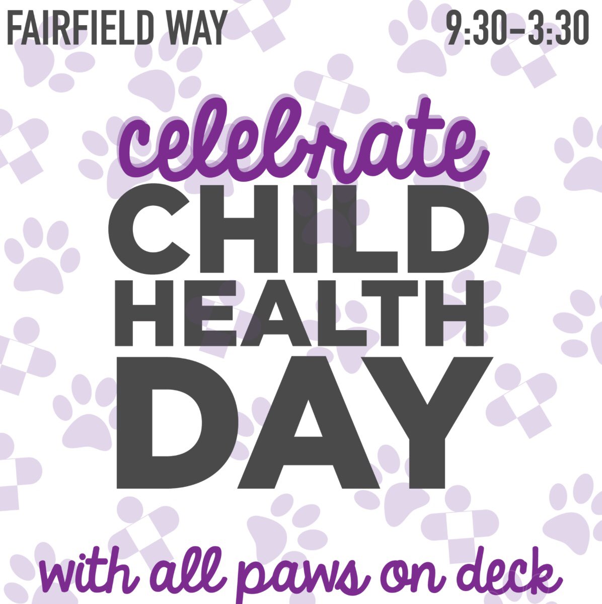 HuskyTHON's tweet photo. Pick up a balloon/lollipop on Fairfield Way and join us in the rock paint as we celebrate the amazing kids in our lives! #CommitForTheKids https://t.co/7NVOZ9IgLX