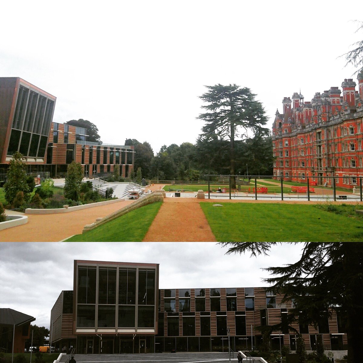 RHUL_Library's tweet photo. Happy #WorldArchitectureDay We're lucky to have a variety of striking buildings on campus like #DavisonBuilding & #Founders to look at 😍 https://t.co/SKZWRkKrsm
