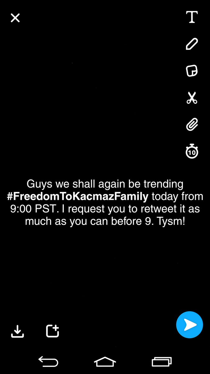 #FreedomToKacmazFamily

Retweet!