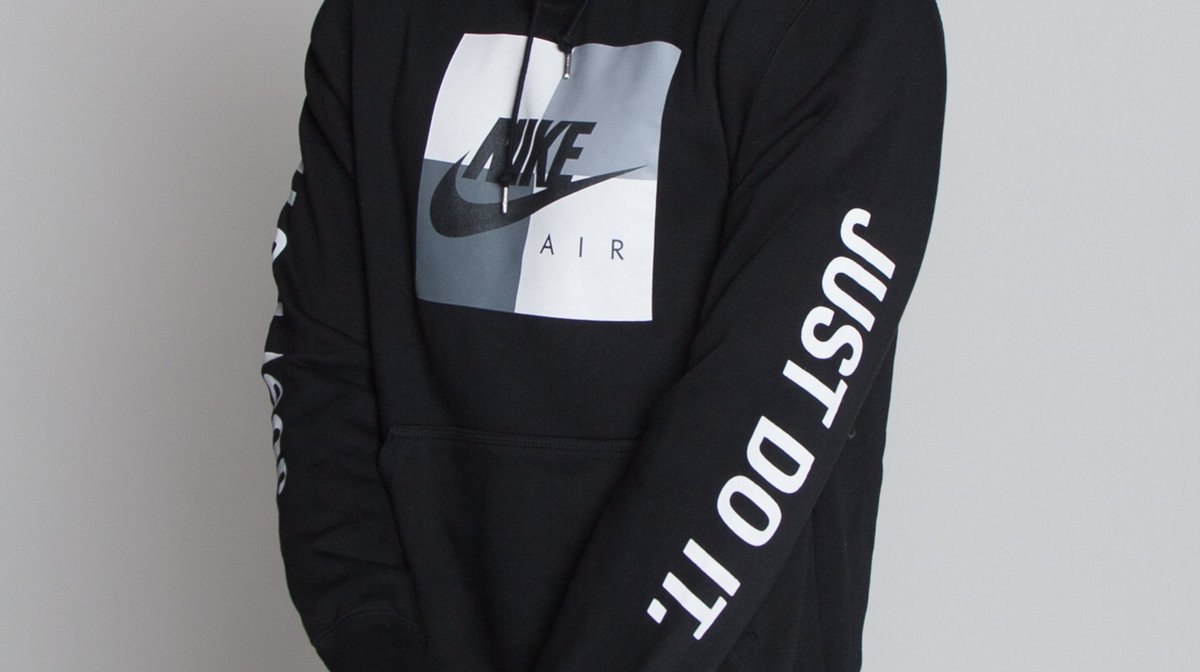 nike air just do it hoodie