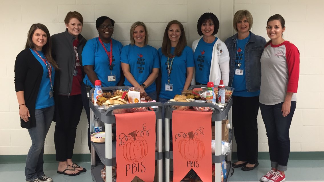 CLES is building positive school climate! Kicking off PBIS with pumpkin spice and everything nice treats for our faculty and staff!