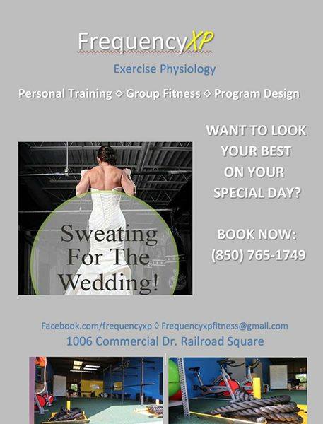 FrequencyXP's tweet photo. @NWFLWeddings Spread the word to #Tallahassee #Brides looking to get in shape for their special day! #supportlocalbusinesses https://t.co/AKIdY94saw