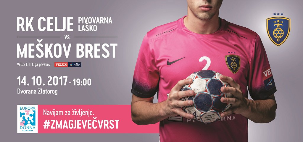 Jutri uradno predstavimo sodelovanje z <a href="/EuropaDonnaSLO/">EuropaDonnaSlovenija</a> . Premierno v roza barvi proti @bgk_meshkova v <a href="/ehfcl/">EHF Champions League</a> . Zmag je več vrst. #rkcpl