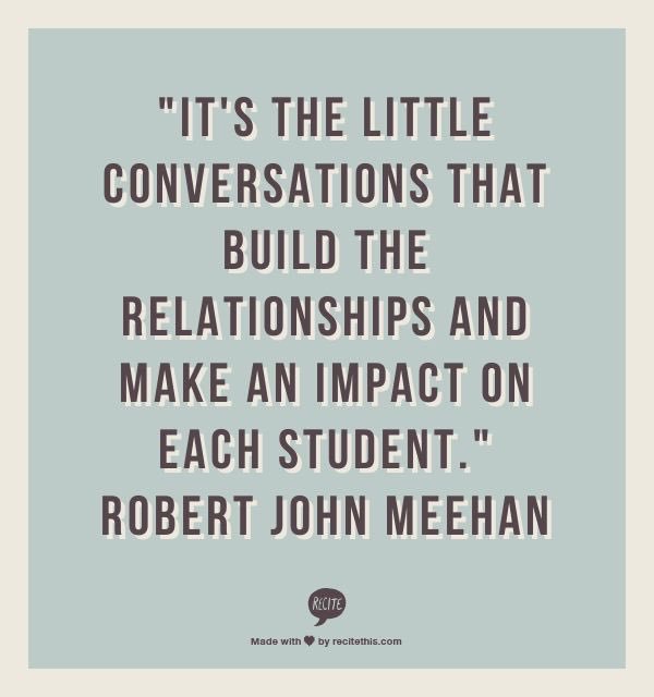 ksmithslp's tweet photo. A1: relationships with our students are vital to their success. 
 #hswedchat https://t.co/iLmhspIFcP