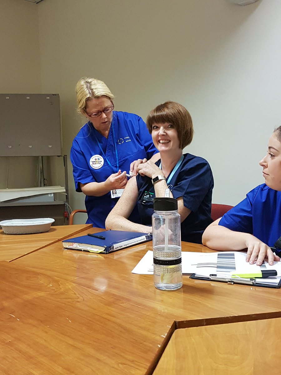 Protect your patients, colleagues and families guys...go get your flu jabs! <a href="/1977Freckles/">Aysha Davies 🏴󠁧󠁢󠁷󠁬󠁳󠁿❤️🏴󠁧󠁢󠁷󠁬󠁳󠁿</a> <a href="/HywelDdaHB/">Hywel Dda UHB</a>