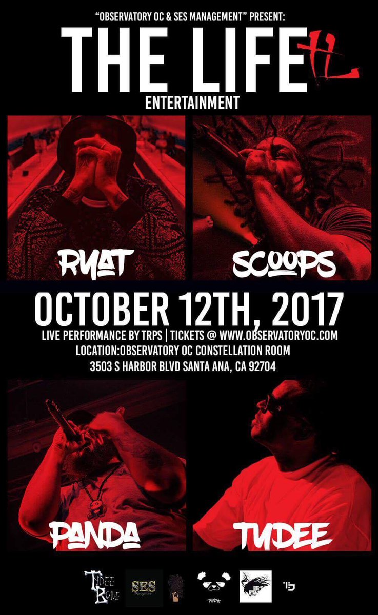 This show gna be LIT!!! Ticket info >>> observatoryoc.com #LipDrum