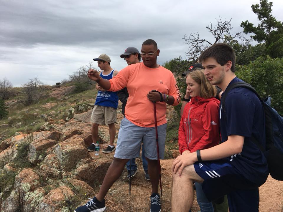 OUHeadington's tweet photo. Headington College had a great time hiking the Wichitas this weekend! #TheHeadingtonGoodlife #LiveResColleges #OUHeadingtonPrOUd https://t.co/hTyIBiGnAJ