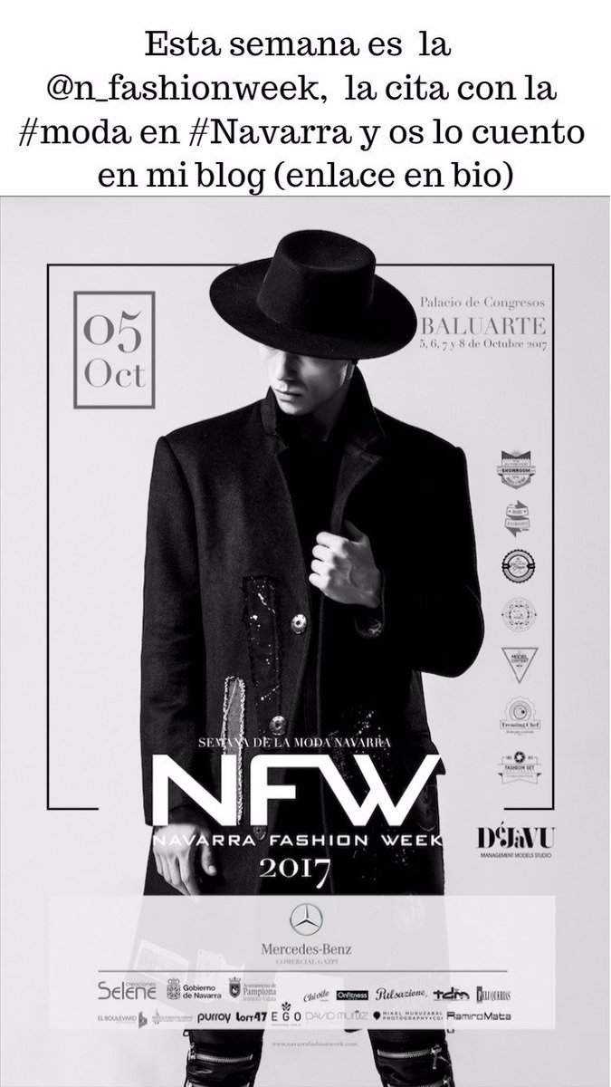Viajesdemoda's tweet photo. Llega la semana de la #moda #Navarra y os lo cuento en mi blog en https://t.co/EOMEJ67NwZ #NavarraFashionWeek #Trendingchef @baluarte https://t.co/13ag7DVoVX