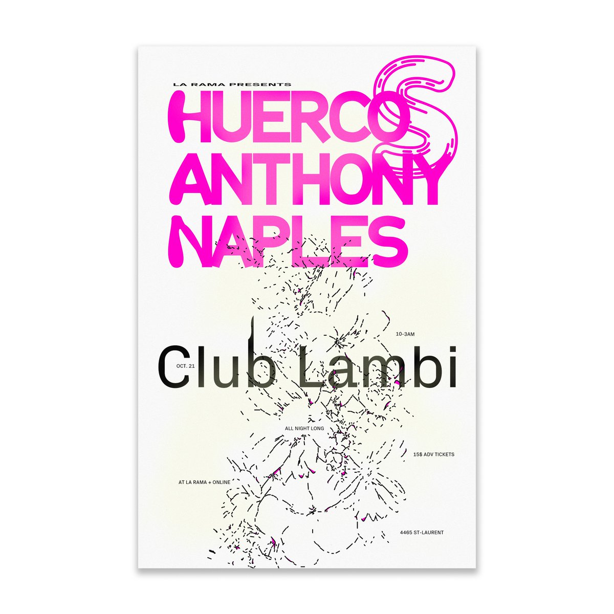 Hello out there some good things in October. 19th at Datcha w/ Kris Wadsworth &amp; 21st at Club Lambi w/ <a href="/huerco_s/">𝖍𝖚𝖊𝖗𝖈𝖔 𝖘.</a> <a href="/_anthonynaples/">Anthony Naples</a>