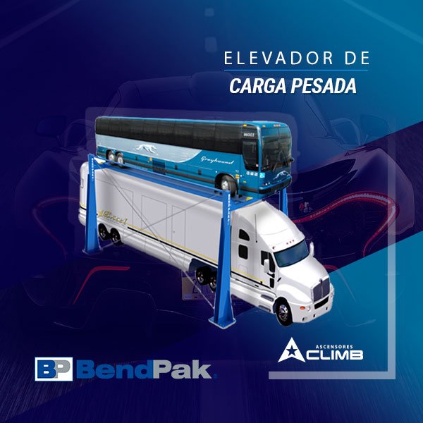Si necesitas un elevador de CARGA PESADA tenemos el mejor marca BENDPAK ya en nuestra web ascensoresclimb.com #2Oct #Caracas #Venezuela