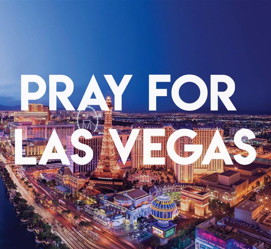 Devastated. Do something nice for someone today. Look out for one another. Ill be keeping everyone in my thoughts and prayers #PrayForVegas