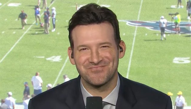 2005Blake's tweet photo. There will never be another commentator as outburst prone as Jon Gru-    #tonyromo #nfl #jongruden #spidery2banana https://t.co/sJhKa5NYtx