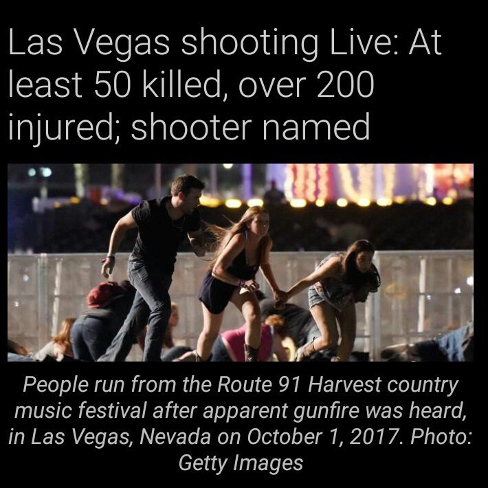 satyaholic's tweet photo. #LasVegas shooting! https://t.co/06gSwyL7dh