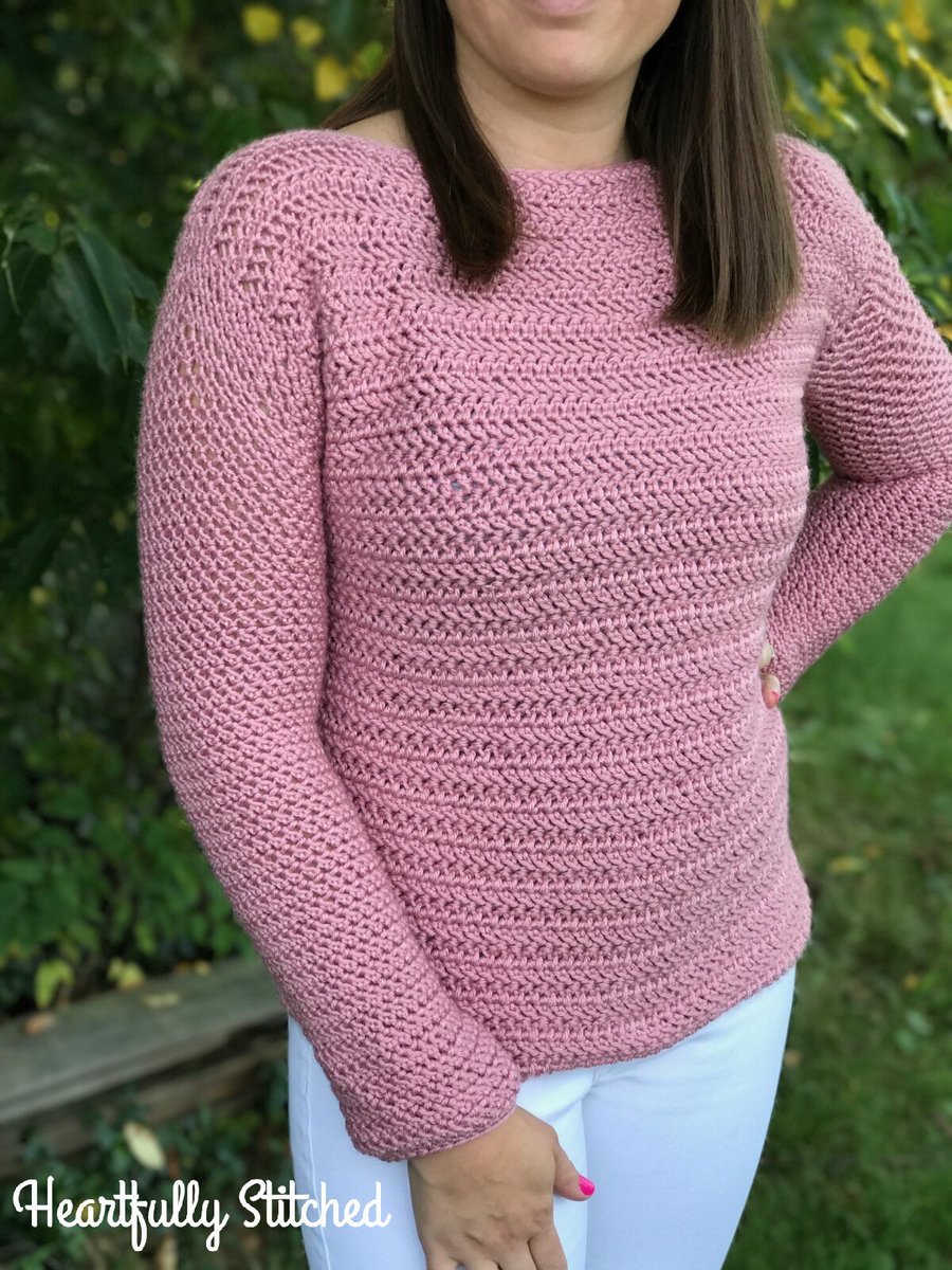HeartfullStitch's tweet photo. 🚨🚨Pattern release🚨🚨 Daydreamer's Pullover. 
#crochet #crocheting #fall #falloutfits #cutefallclothes #handmade #etsyseller #etsy #maker https://t.co/0PF7FsOBRd