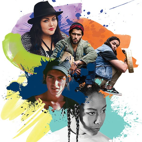 imagineNATIVE's tweet photo. The Beat returns with live performances from @MobBounce @kaylabriet @nimkiiwitch @deejaykookum π
https://t.co/NXvM4mJGEr #iN18Launch https://t.co/IJRM2wpE7V