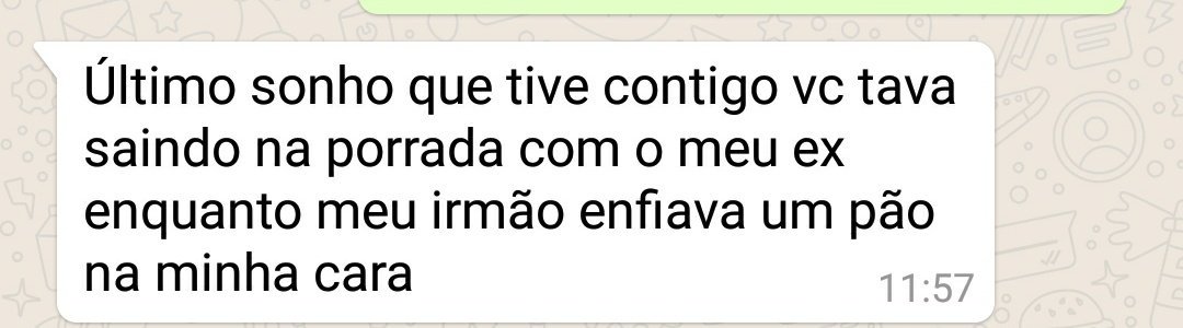 naosalvo's tweet photo. Sonhei com você
Sonhou oq?
Nada não https://t.co/O3oQMxOc5b
