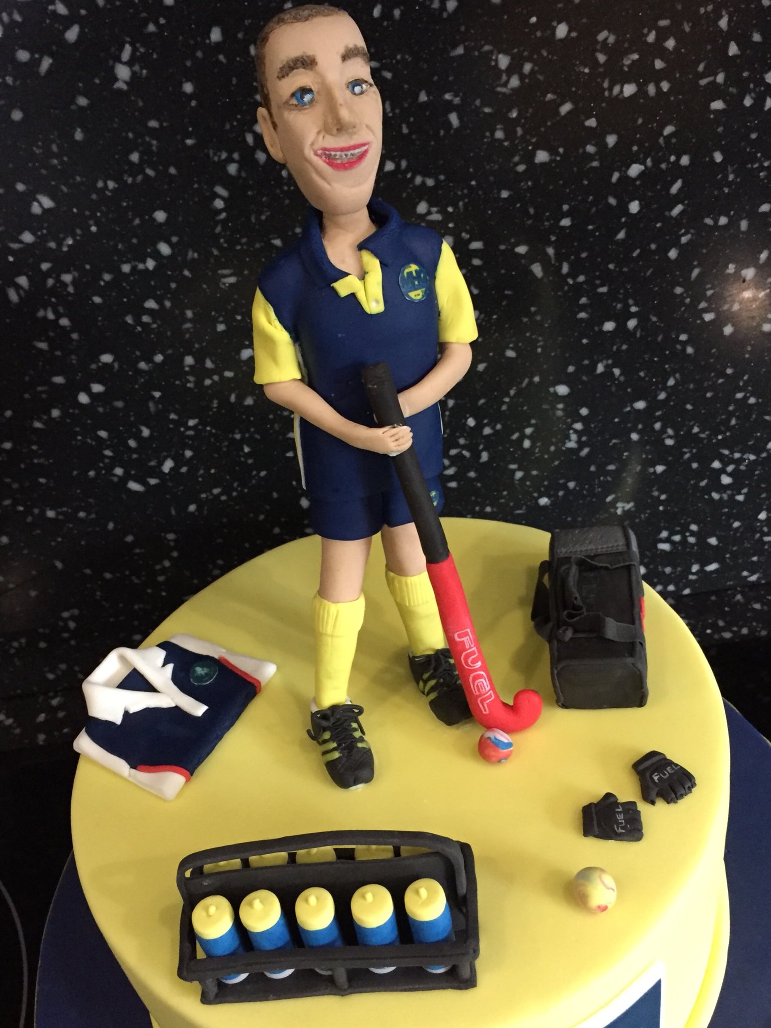 Cake Mad On Twitter Happy 16th Birthday For Zach A Hockey Themed