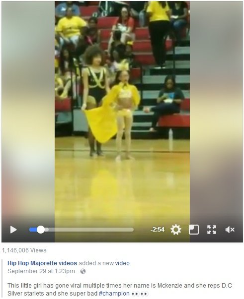SilverStarlets_'s tweet photo. 1million+ views....McKenzie of the Silver Starlets from DC #silverstarletsdanceteam #silverstarlets #McKenzie #Kenzie #DMV #DMVdanceteam https://t.co/bp6WUtwWwd